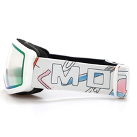 Yijia optique enfants lunettes de Ski personnalisé Anti-buée lunettes de sport neige Googles OTG conception UV 400 lunettes de Snowboard pour enfant