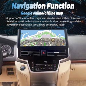 Radio para Auto con Pantalla Android Antideslumbrante de 15 Pulgadas para TOYOTA LAND CRUISER 200 LC200 2016-2020, Navegación GPS, Reproductor Multimedia DVD 2din - Product Image 3