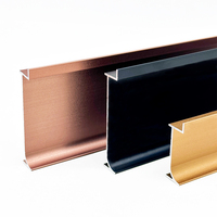 Plinthe Moderne en Alliage d'Aluminium pour Cuisine et Hôtellerie – Vente en Gros OEM avec Logo Personnalisé