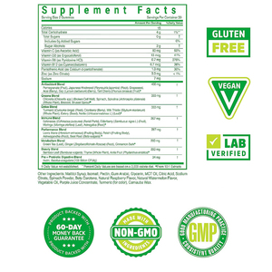 Personnalisé 1 Jour 60 Compte <span class=keywords><strong>Max</strong></span> Tous les 1 Verts Gummy Probiotic Vegan Sans Sucre Ajouté Nutrition Quotidienne Boost Suppléments à Base de Plantes pour Adultes - Product Image 6
