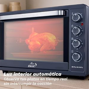 Grunkel Electric Convection Oven 63L 2200W Max <b>Heat</b> Countertop Oven - Product Image 2