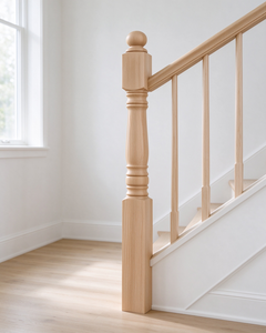 Contemporary Wood <b>Stair</b> <b>Railings</b> With Glass Panels Wall Mounted Balustrade <b>For</b> Staircase - Product Image 3