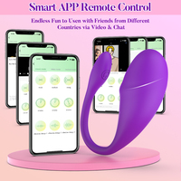 Vibrator Sexspielzeug für Frauen in Delfinform Tragbarer Slip mit APP-Fernbedienung 9 Modi Magnetisches Aufladen Silikon Juguetes Sexuales