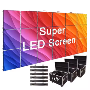 หน้าจอแสดงผล LED แบบตั้งโปรแกรมได้ในอาคาร ความละเอียดสูง P4 สีสันสดใส ความสว่าง 1400cd สำหรับโฆษณา ห้างสรรพสินค้า เวที HJY - Product Image 5