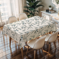 Nappe de table rectangulaire pour mariage RNPT Jeddah, couverture de table en PVC pour cérémonie du Moyen-Orient