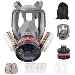 Respirador Facial Completo <span class=keywords><strong>de</strong></span> Silicona Modelo 6800 KN95 Reutilizable, Máscara <span class=keywords><strong>de</strong></span> Gas 6800 KN95 con Filtro <span class=keywords><strong>de</strong></span> Polvo, Máscara <span class=keywords><strong>de</strong></span> Protección Respiratoria Completa - Product Image 5
