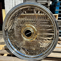 Jantes à rayons 16-28 pouces, style rétro, pour Chevelle, Camaro, Ford Mustang, 5x112 5x120