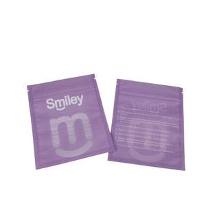 Sacs d'emballage en Mylar personnalisés pour aligneurs dentaires transparents à domicile avec fermeture éclair réutilisable, sacs plats pour aligneurs transparents - Product Image 6