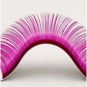 Custom Package Shiny Glitter Colored Individual <strong>Eyelash</strong> <strong>Extensions</strong> Colorful Faux <strong>Mink</strong> <strong>Eyelash</strong> <strong>Extensions</strong> - Product Image 4