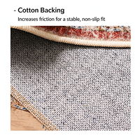Tapis de sol ChamXue, style vintage, imprimé animaux de la forêt, en fausse fourrure de cachemire, lavable, antidérapant, pour chambre à coucher, canapé