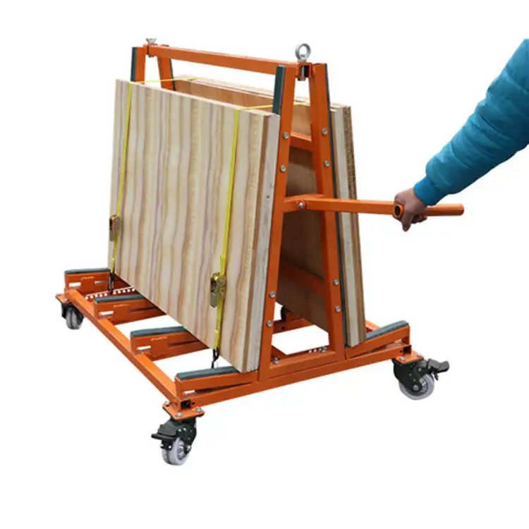 Vendita di fabbrica Heavy Duty Glass Stone Shop A Frame Trolley carrello di trasporto Rack di stoccaggio granito Transport A-Frame