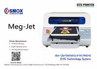 Mesin Cetak Kaos Terjangkau Printer Dtg Printer Flatbed Dtg Printer Pakaian A3 Dtg Xp600 Double Head
