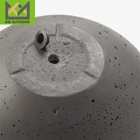 Pots et jardinières en fibrociment durables de grande taille pour plantes et fleurs d'extérieur, prix d'usine