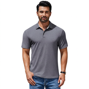 Customized logo men polo <b>shirts</b> sublimation short sleeves Premium quality polo <b>collar</b> polo <b>T</b>-<b>Shirts</b> for Men cottonpolyester - Product Image 1