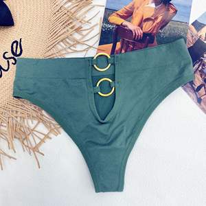 Tanga deportiva para mujer, lencería hueca con técnica de teñido liso, logo personalizado en la cintura, sin costuras y ecológica. - Product Image 4