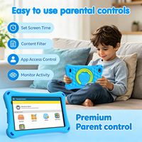 Tableta Infantil Android 15.0 de 8 Pulgadas con Pantalla Táctil, 3 GB de RAM, 32 GB de Almacenamiento, Chip MTK Octa Core, Tableta Educativa con WiFi para Niños