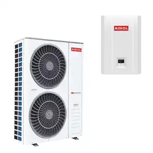 Wrmebombpe bomba de calor, r32 18kw, alta, cop erp a + + wifi, inversor dc, dividido, ar para água, bomba de calor