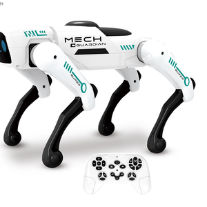 遥控机器人儿童遥控机械狗玩具科学编程动作舞蹈玩具机器人狗儿童智能 - Product Image 1
