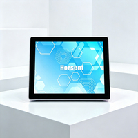 Moniteur tactile capacitif industriel étanche IP65, écran multi-touch 10 points ultra-fin sans bordure pour HMI d'usine