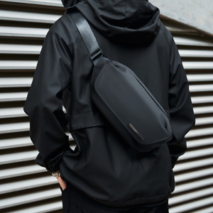 Bolso <span class=keywords><strong>de</strong></span> Pecho <span class=keywords><strong>de</strong></span> PVC para Negocios, Unisex, Urbano, Bandolera, Riñonera con Logotipo Personalizado, Cierre <span class=keywords><strong>de</strong></span> Cremallera, Impermeable, para Verano - Product Image 6