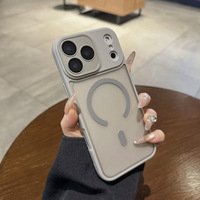 Coque en TPU effet mat avec protection caméra et chargement magnétique sans fil pour iPhone 18 Pro Max 17 Air 16 15 13