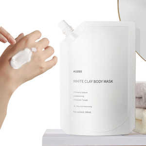 Exfoliant Doux Lissant Traitant à la Boue de Kaolin – Masque Purifiant au Savon Blanc et Gommage à l'Argile <span class=keywords><strong>pour</strong></span> une Peau Douce – <span class=keywords><strong>Pour</strong></span> Femmes, Hommes et Unisexe - Product Image 1