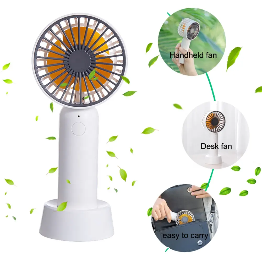 Mini ventilateur Portable de poche à batterie rechargeable usb, petit ventilateur de poche pour l'été
