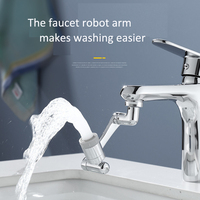 Robinet de bassin 1080 degrés robinet de montée et de chute avec buse anti-éclaboussures visage de toilette brossage des dents fabricant en Chine