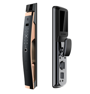 Haute qualité Smart Lock <span class=keywords><strong>interphone</strong></span> vidéo reconnaissance faciale <span class=keywords><strong>entrée</strong></span> visage balayage empreinte digitale maison WiFi réseau OEM personnalisable - Product Image 1