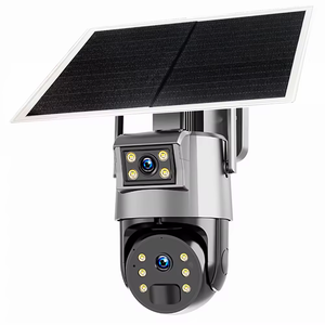 Date 10x optique Ubox APP 6mp double objectif wifi 4g carte <span class=keywords><strong>sim</strong></span> sécurité cctv ip étanche extérieur solaire ptz caméra - Product Image 2
