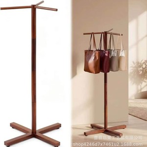 Exhibidor Vertical de Madera para Bolsas, Multiusos, Resistente, para Almacenamiento en el Hogar o Comercio - Product Image 1