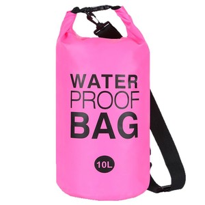กระเป๋ากันน้ำ 10L PVC สำหรับกลางแจ้ง ชายหาด ว่ายน้ำ แคมป์ปิ้ง จัดเก็บ - Product Image 4