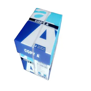 Cor branca tamanho padrão A4 A3 Legal copiadora peso de papel 70g 80g 75gsm perto 167CIE para venda a granel