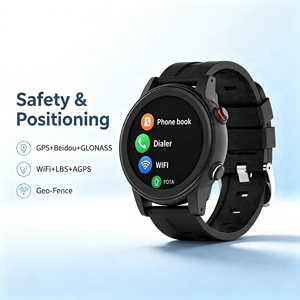 Montre connectée Android 9.0 4G pour personnes âgées avec fonction SOS en un clic, alerte de chute et contrôle à distance via <span class=keywords><strong>plateforme</strong></span> - Product Image 1