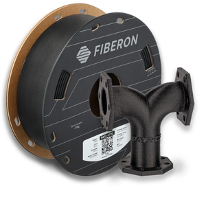 Filament d'imprimante 3D Polymaker Fiberon PA12-CF10 1,75 mm Noir Nylon Fibre de Carbone 0,5 kg Basse Sensibilité à l'Humidité Tiges en Plastique - Product Image 1