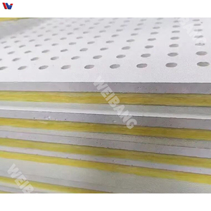 Panneau acoustique perforé écologique moderne BREEAM 3 étoiles, recyclé, pour la rénovation de bâtiments écologiques au Royaume-Uni, salon et hôtel - Product Image 4