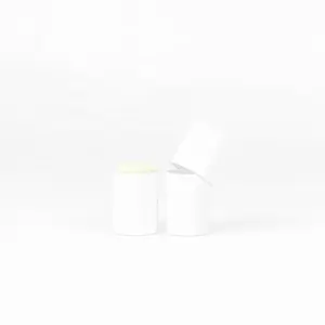 Kozmetik ambalaj için özel Kraft kağıdı büküm konteyner geri dönüşümlü 10ml biyobozunur kağıt tüp Deodorant tı sopa ambalaj