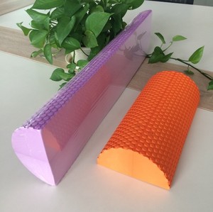 Rodillo de espuma EVA semicircular al por mayor 2026 <span class=keywords><strong>para</strong></span> corrección lumbar y cervical, rehabilitación de espalda, entrenamiento de equilibrio y danza, OEM - Product Image 3