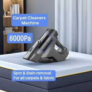 Electrodomésticos profesionales pequeños de mano inalámbrico mejor sofá coche máquina de limpieza de alfombras