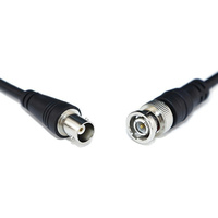 Cable Coaxial SDI BNC Macho a Hembra de 75 Ohmios para Cámara de Video HD, Certificado ISO/CE/RoHS, Frecuencia de 0-6 GHz, Contactos Chapados en Oro
