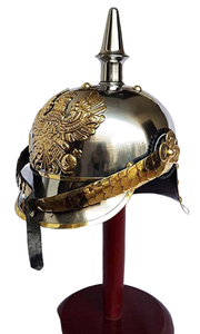 หมวกกันน็อค Spussian Pickelhauked Wwi Armor,หมวกกันน็อคของเจ้าหน้าที่สวมใส่ได้เป็นของขวัญแฮนด์เมดจากเยอรมัน - Product Image 2