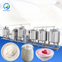 OCEAN 500l 600l Melk Pasteurisatie Fermentatie Apparatuur Koeltank Complete Yoghurt Proceslijn