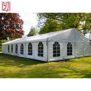 Tente de réception de luxe blanche ignifuge B1, la plus tendance de 2024 pour la décoration de mariage - Product Image 5