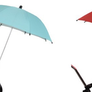 Parasol universel pour poussette adulte, tricycle, manuel, à pousser, protection UV, réglable à 360°, toutes saisons - Product Image 3