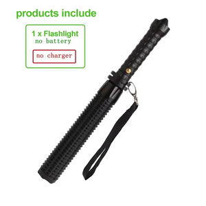 Linterna Táctica LED Recargable USB, Súper Brillante, Resistente al Agua, 3 Modos, ABS, Autodefensa, Venta al Por Mayor - Product Image 6