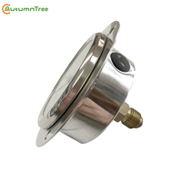 Glycerine Filled Pressure Gauge Oiled Filled PRESSURE GAUGE with Flange Manometer,Mod.115AV