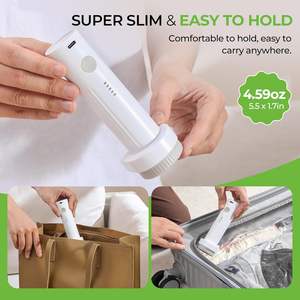 Sacs de rangement <span class=keywords><strong>sous</strong></span> <span class=keywords><strong>vide</strong></span> 15 pièces, compression, emballage, pompe électrique sans fil, <span class=keywords><strong>valise</strong></span>, scellage <span class=keywords><strong>sous</strong></span> <span class=keywords><strong>vide</strong></span>, vêtements, économiseur d'espace - Product Image 6