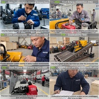 Desbrozadora Industrial y para Bricolaje con Control Remoto, Motor de 4 Tiempos, 420 CC, 12 HP, para Terrenos Húmedos y Pantanosos, con Alcance de 300 M