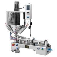 Machine de remplissage industrielle DUOQI G1WTD HM pour pâtes épaisses avec trémie chauffante