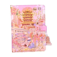 Cahier de paysage urbain de style chinois Attraction touristique Souvenir Fournitures scolaires En gros